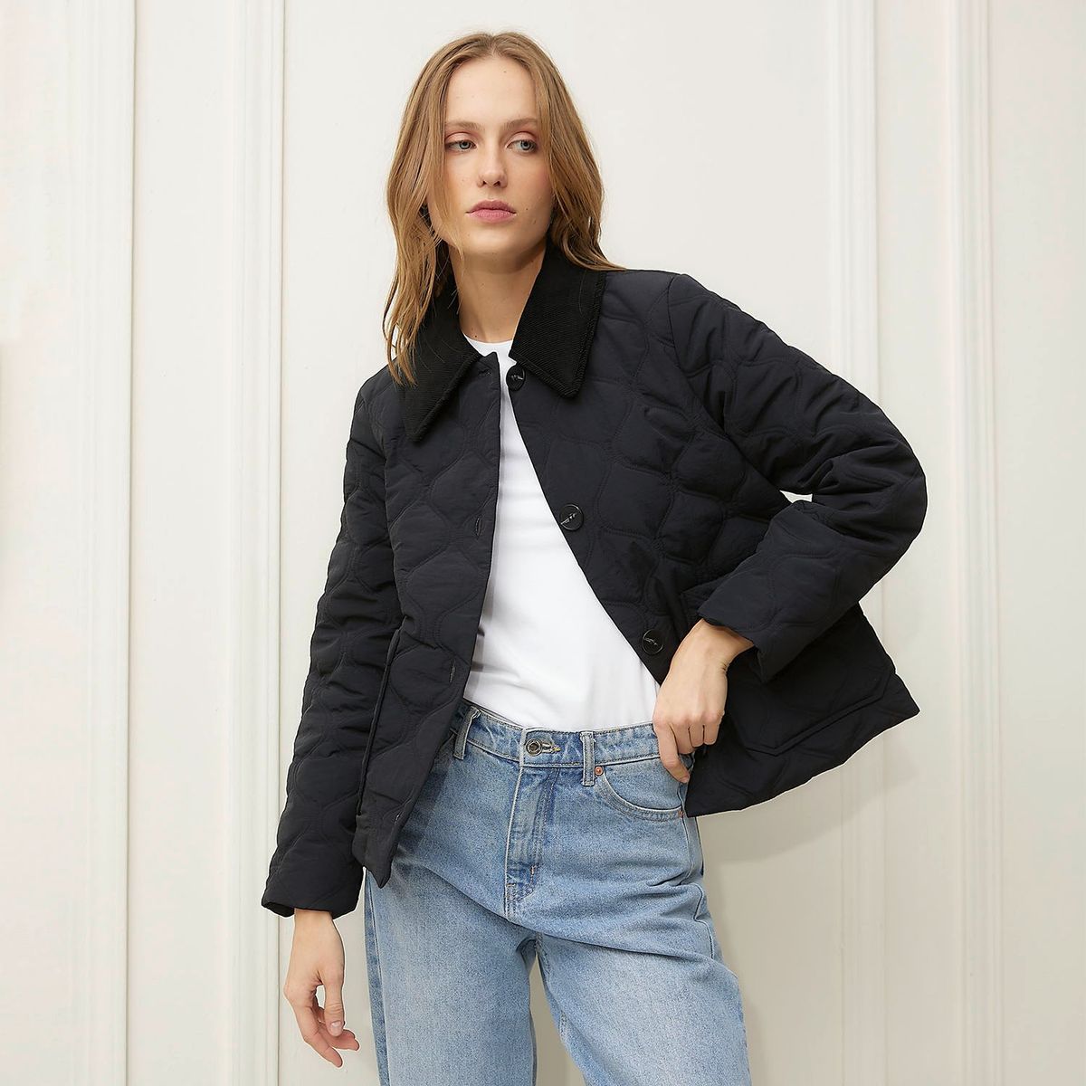 BASEMENT - Chaqueta acolchada Mujer Basement