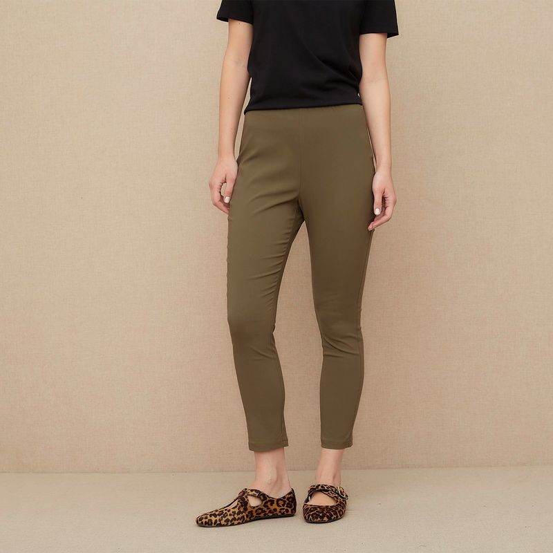 UNIVERSITY CLUB - Leggings Skinny Mujer Tiro alto University Club