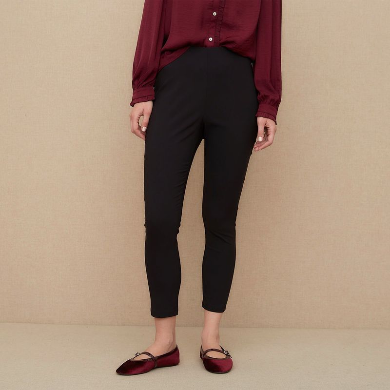 UNIVERSITY CLUB - Leggings Skinny Mujer Tiro alto University Club