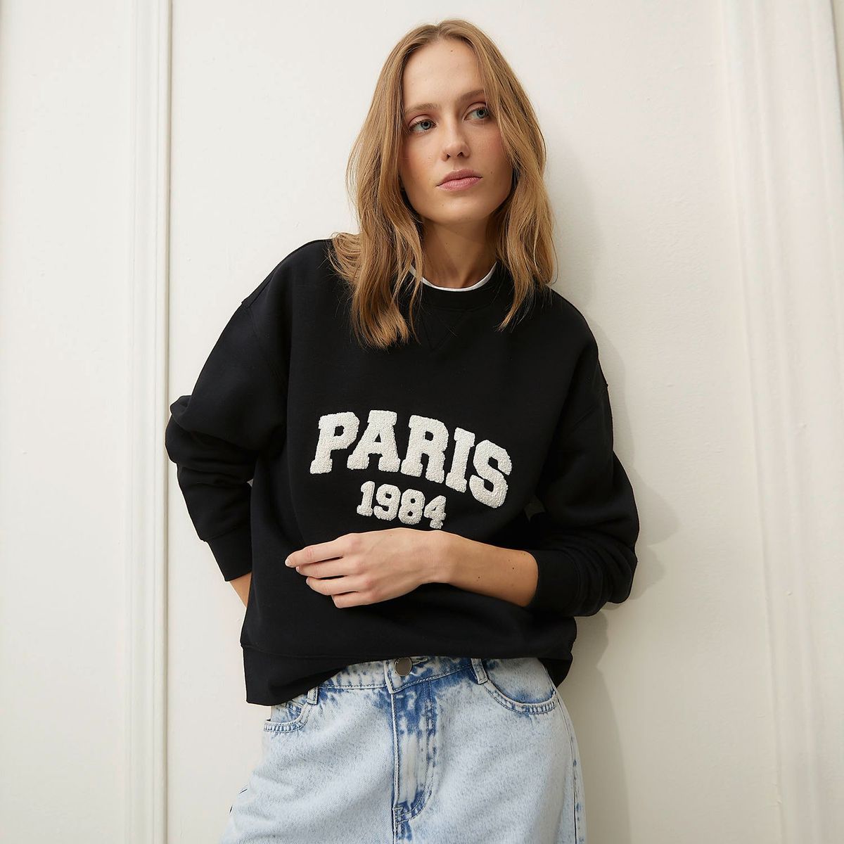 BASEMENT - Saco Mujer con Estampado de Algodón Basement