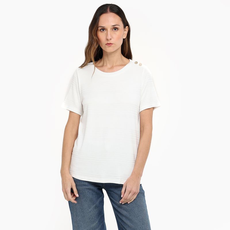 APOLOGY - Camiseta Mujer Manga corta de Viscosa Apology