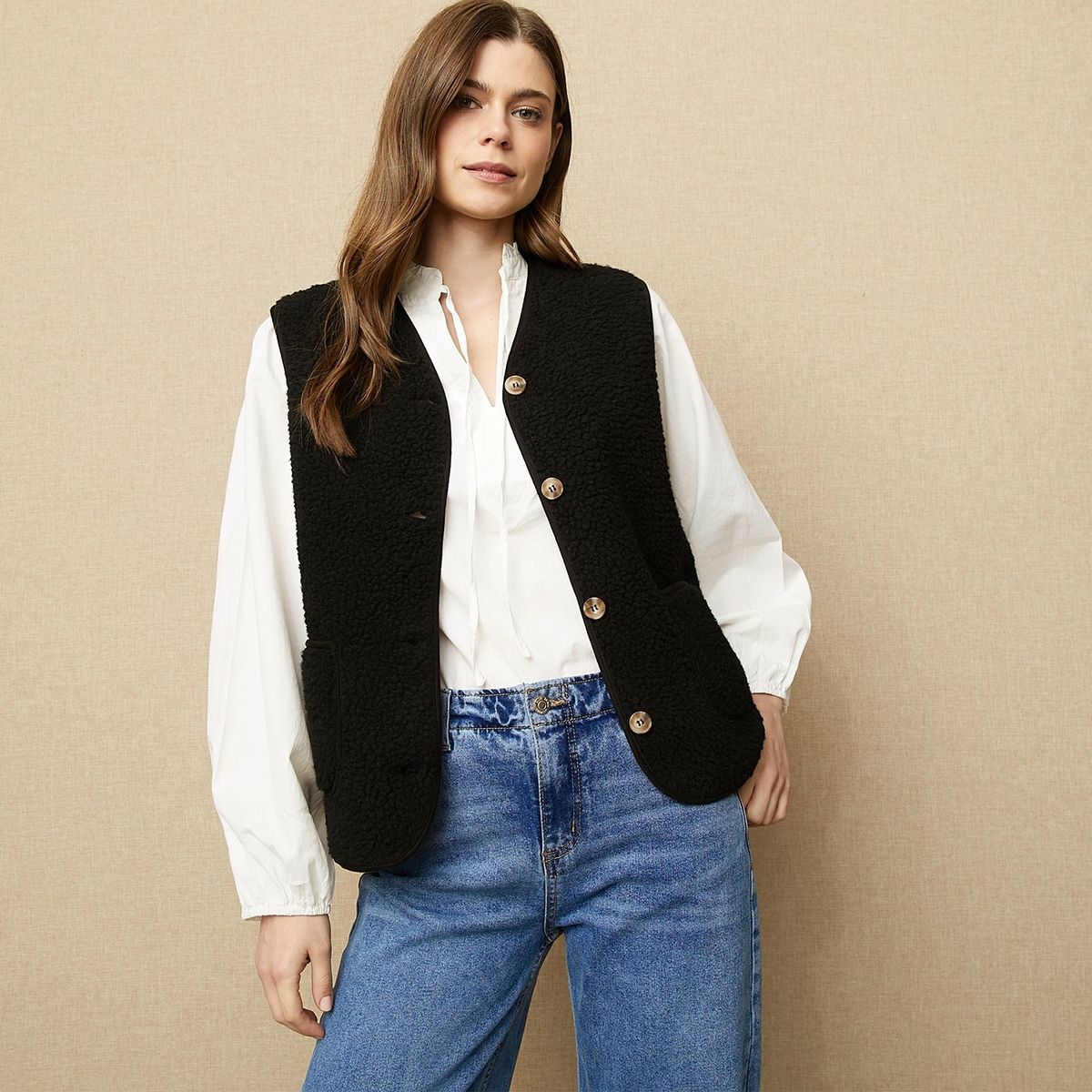 UNIVERSITY CLUB - Chaleco Mujer Ovejera University Club