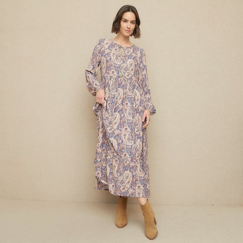 UNIVERSITY CLUB - Vestido Mujer Largo Casual University Club