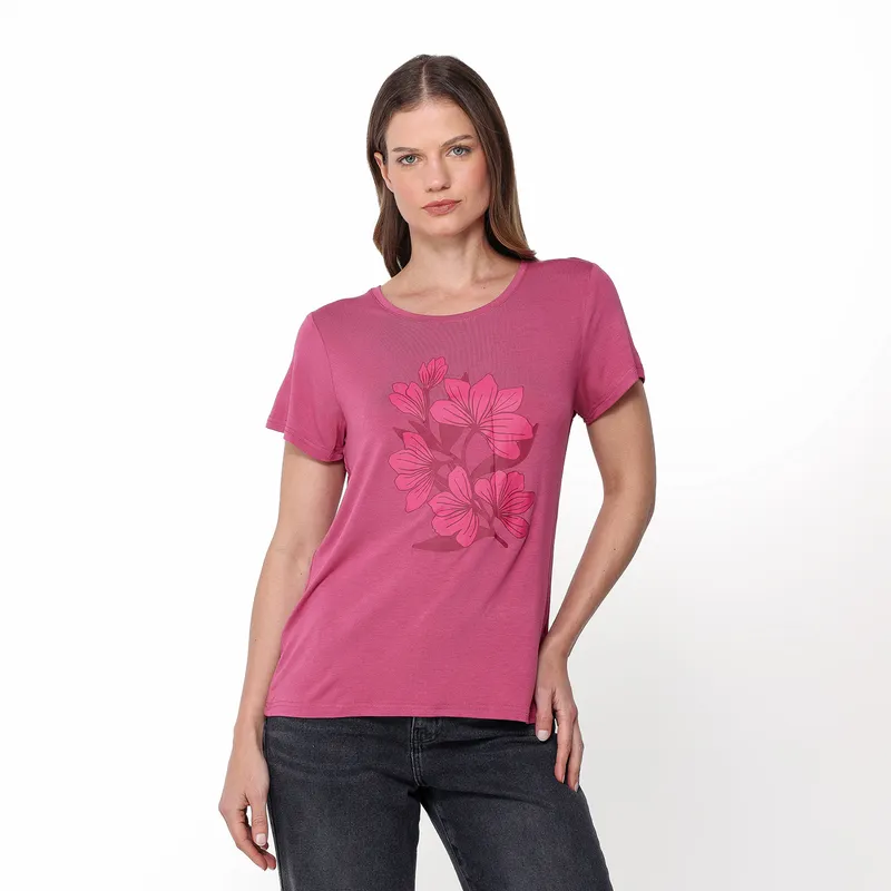 SOUTHLAND - Camiseta Mujer Con Estampado Manga corta Southland