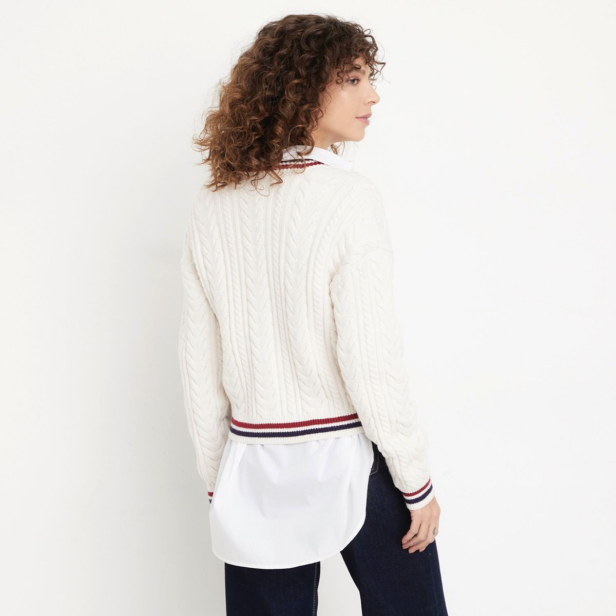 BASEMENT - Cardigan Mujer Tejido Basement