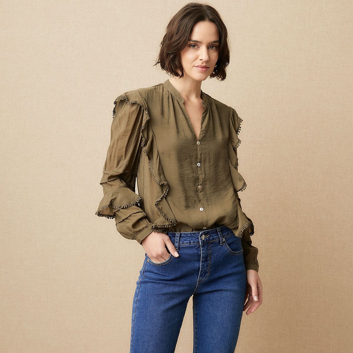 UNIVERSITY CLUB - Blusa Mujer Manga larga University Club