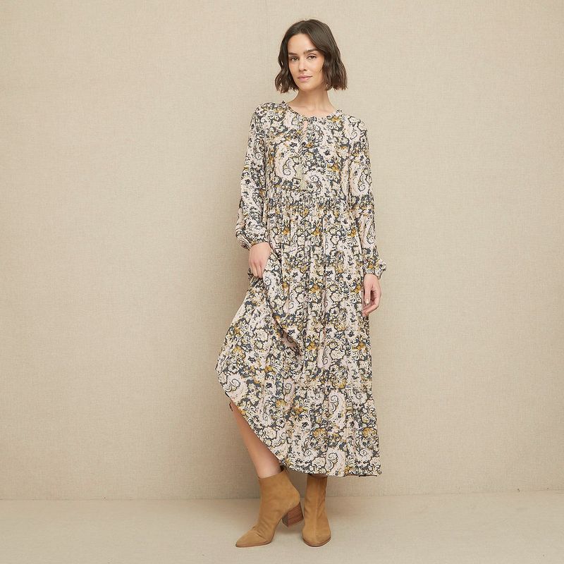 UNIVERSITY CLUB - Vestido Mujer Largo Casual University Club