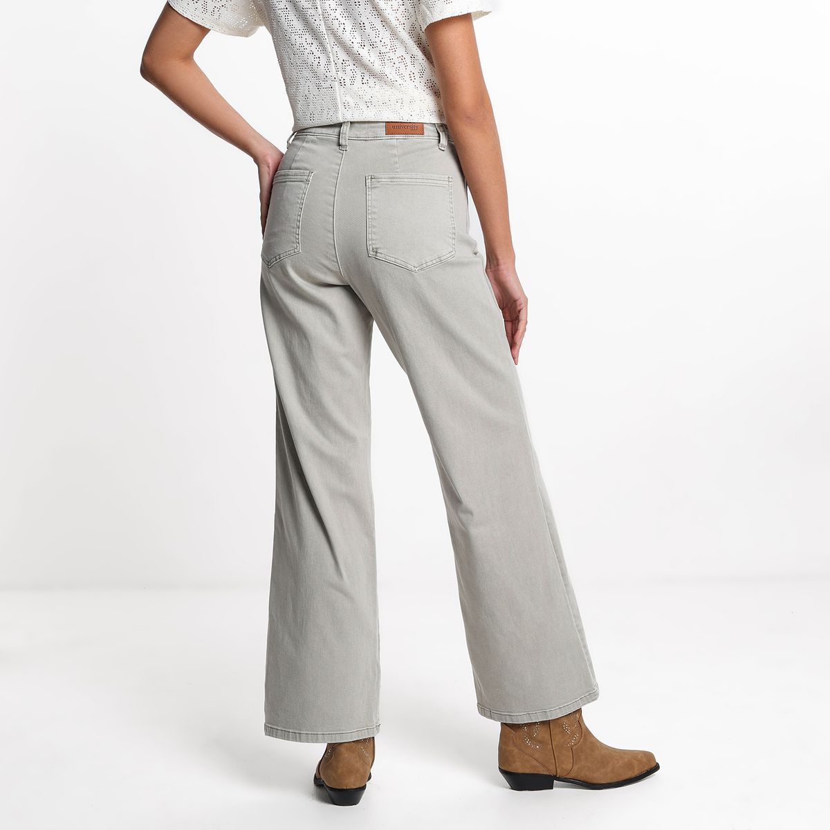 UNIVERSITY CLUB - Jean Recto Mujer Tiro medio University Club