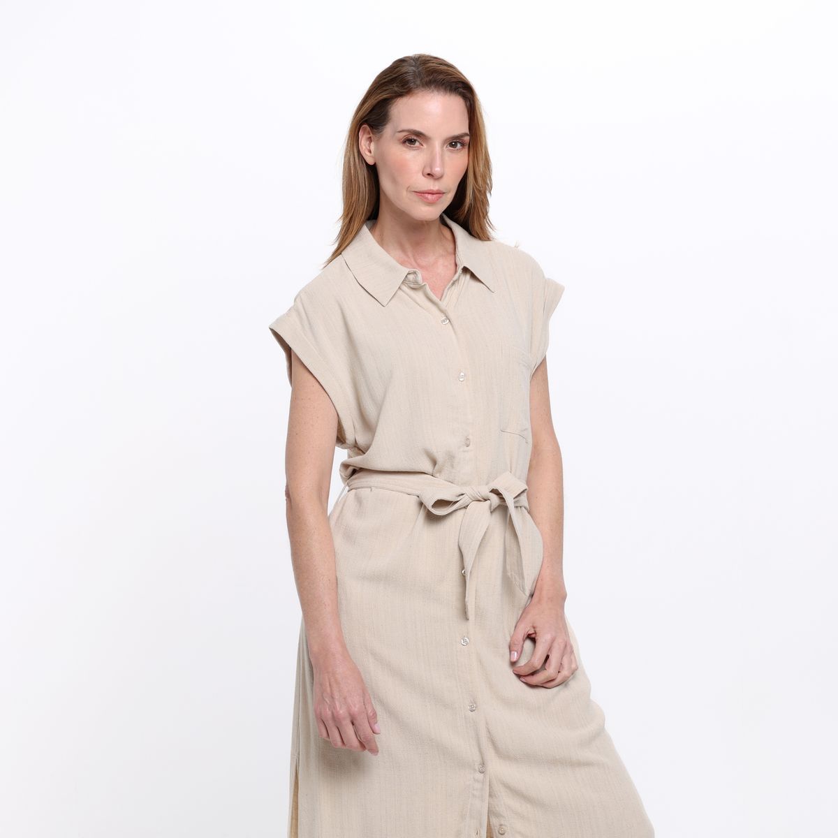 APOLOGY - Vestido camisero Mujer Medio Apology