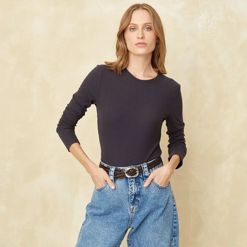 UNIVERSITY CLUB - Blusa Mujer Manga larga University Club
