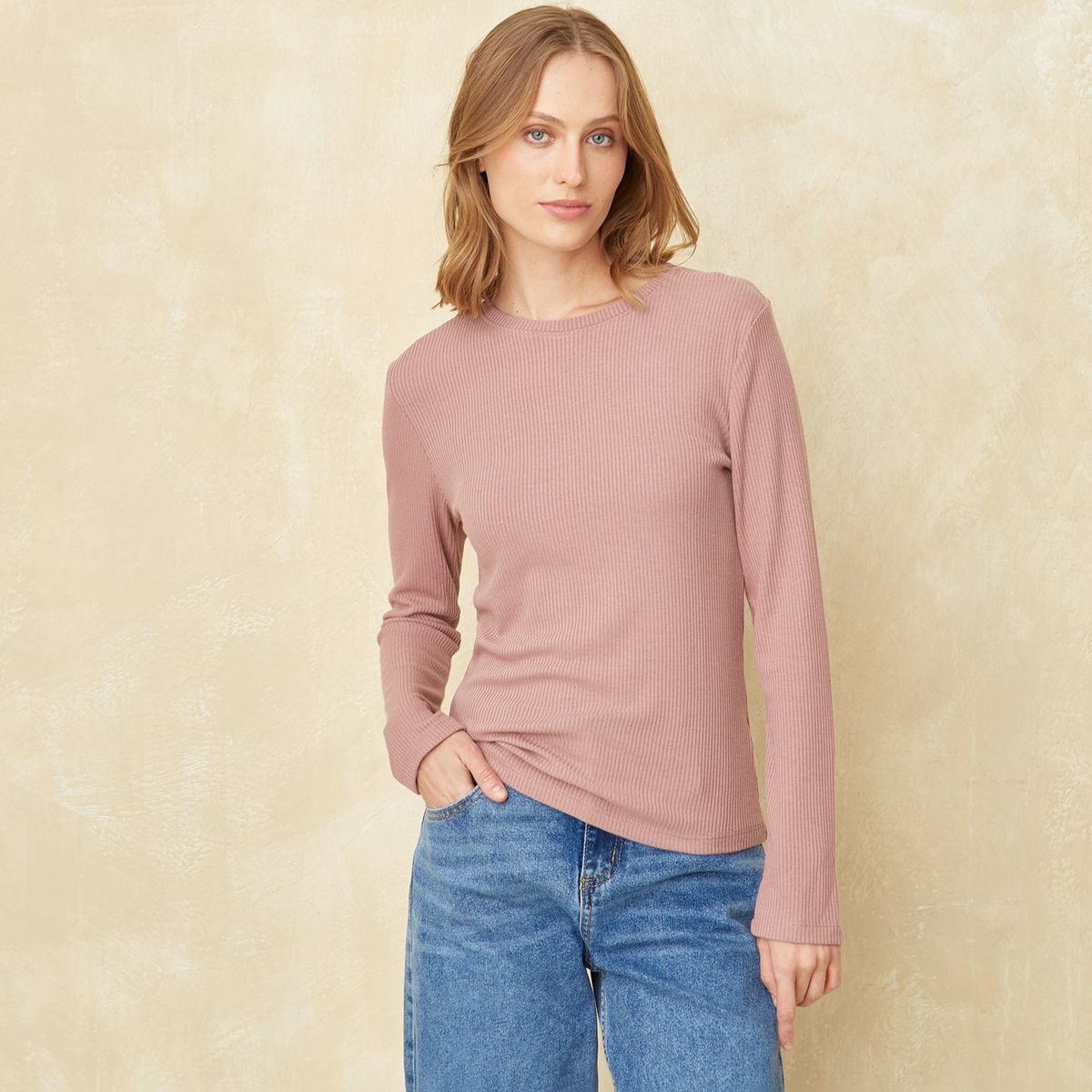 UNIVERSITY CLUB - Blusa Mujer Manga larga University Club