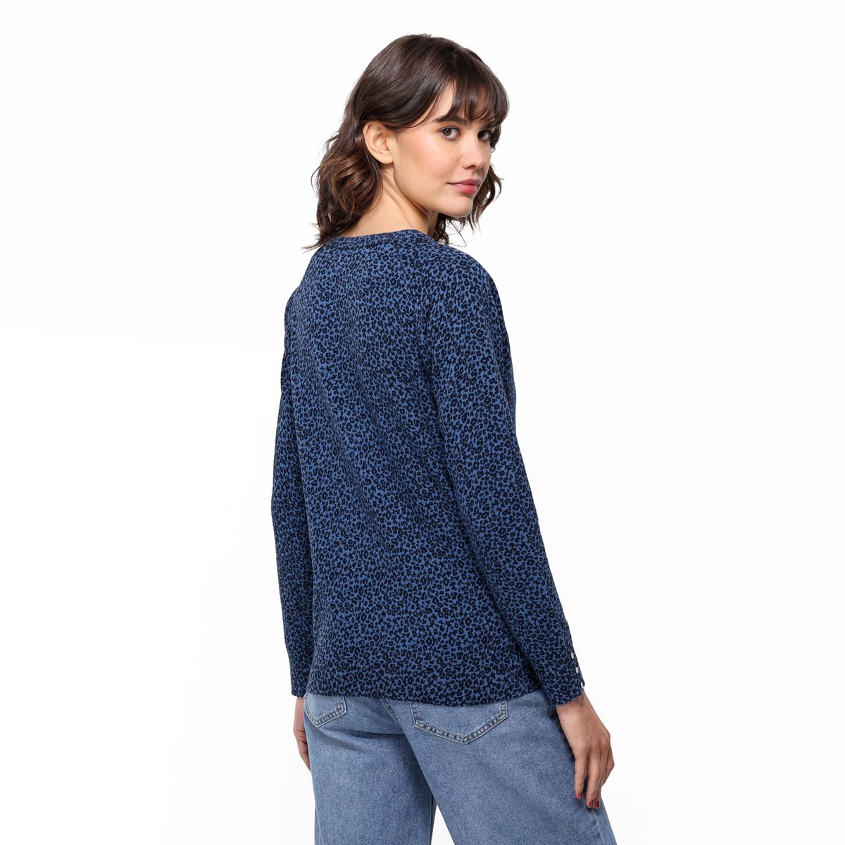 UNIVERSITY CLUB - Saco Mujer Animal Print de Algodón University Club