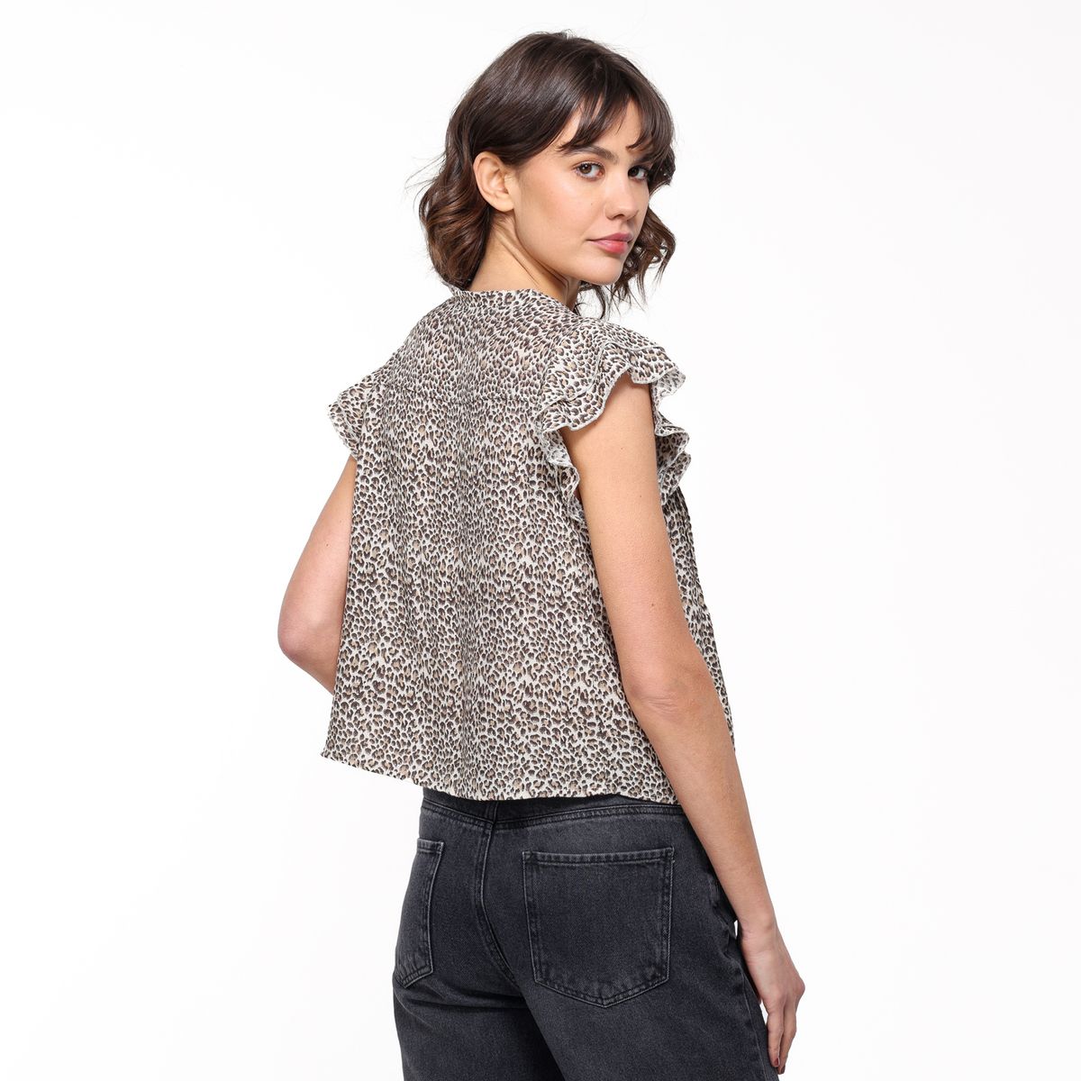 UNIVERSITY CLUB - Blusa Mujer con Boleros Sin mangas University Club