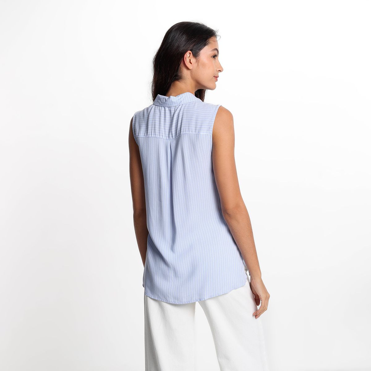 UNIVERSITY CLUB - Blusa Mujer con Puntos Sin mangas University Club
