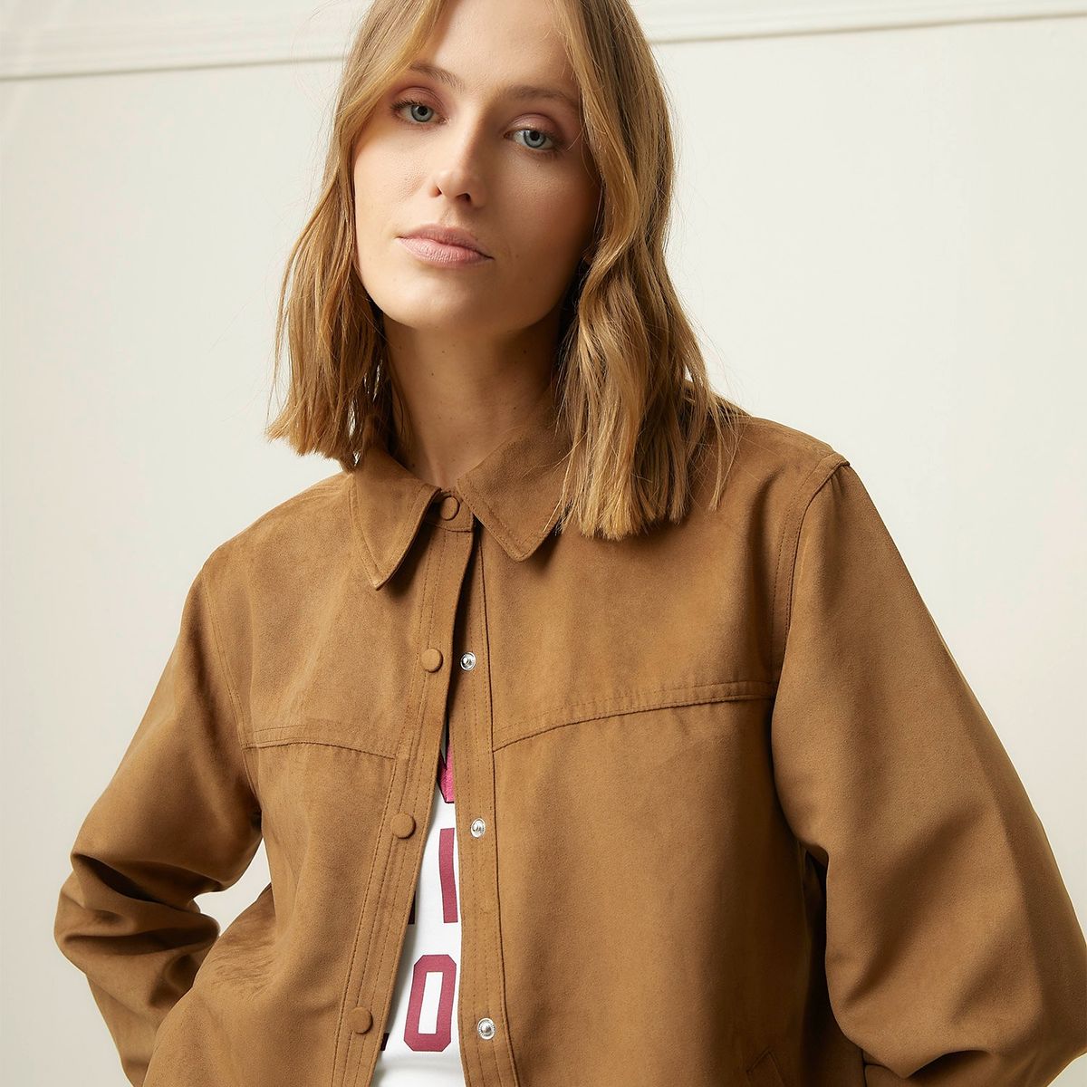 BASEMENT - Sobrecamisa Mujer Basement