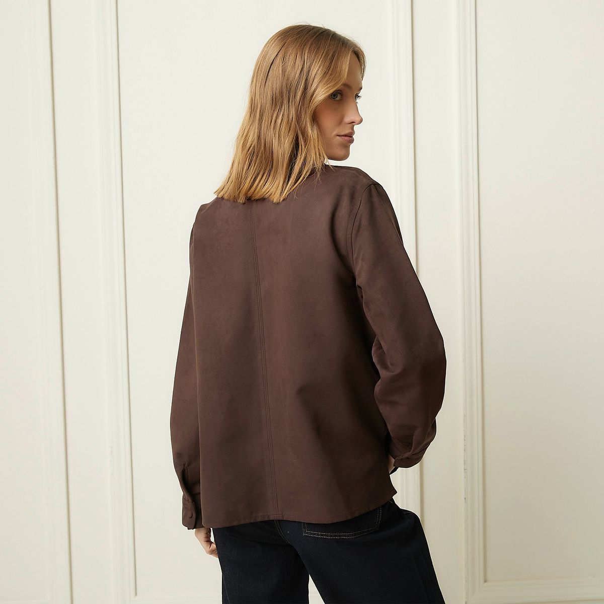 BASEMENT - Sobrecamisa Mujer Basement