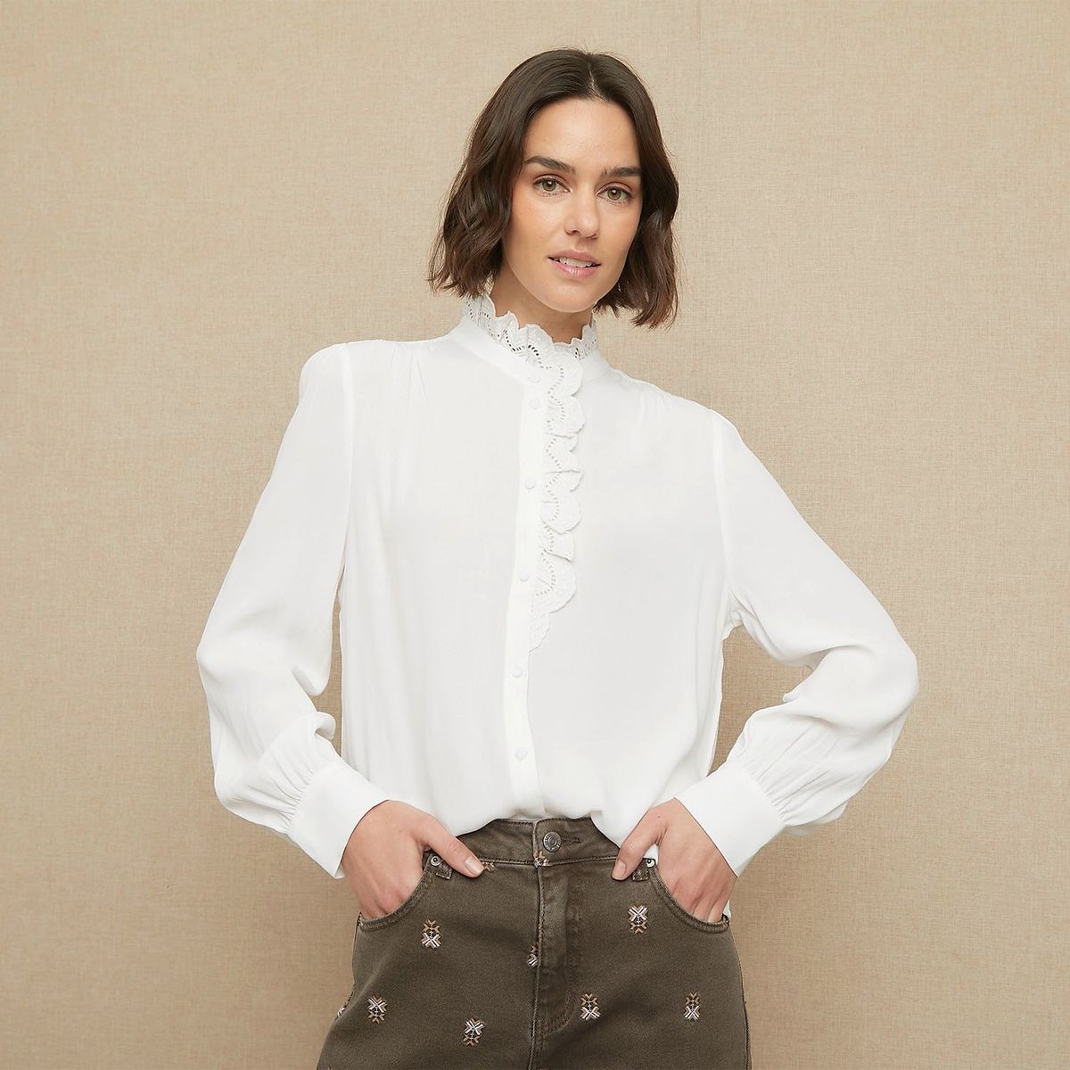 UNIVERSITY CLUB - Blusa Mujer Manga larga University Club Regular fit