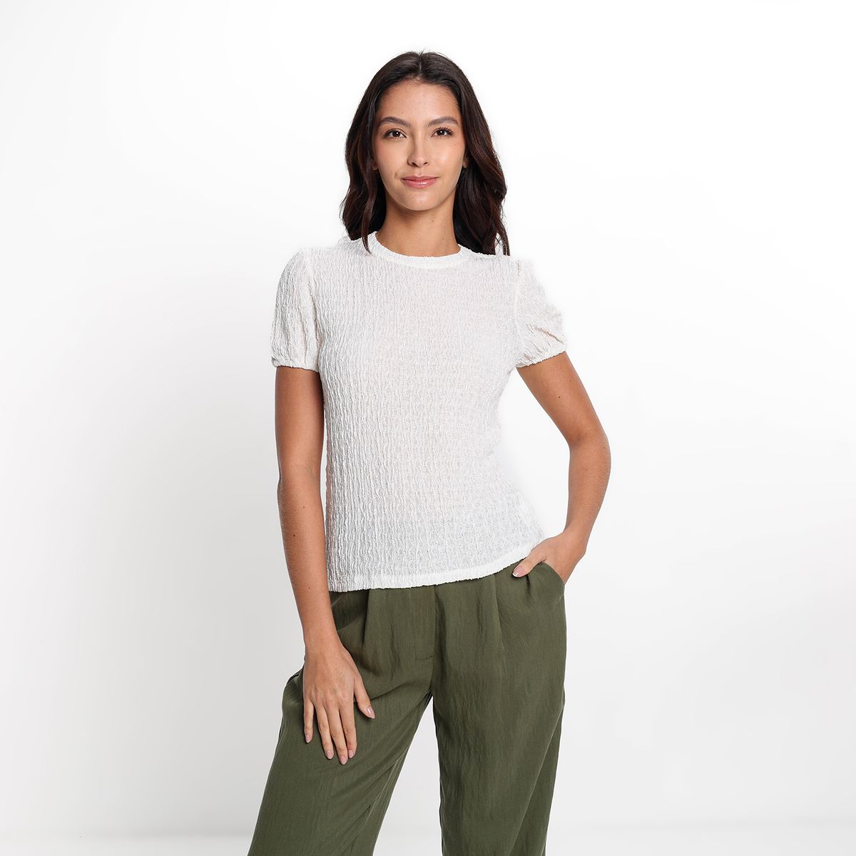 UNIVERSITY CLUB - Blusa Mujer Manga corta UClub