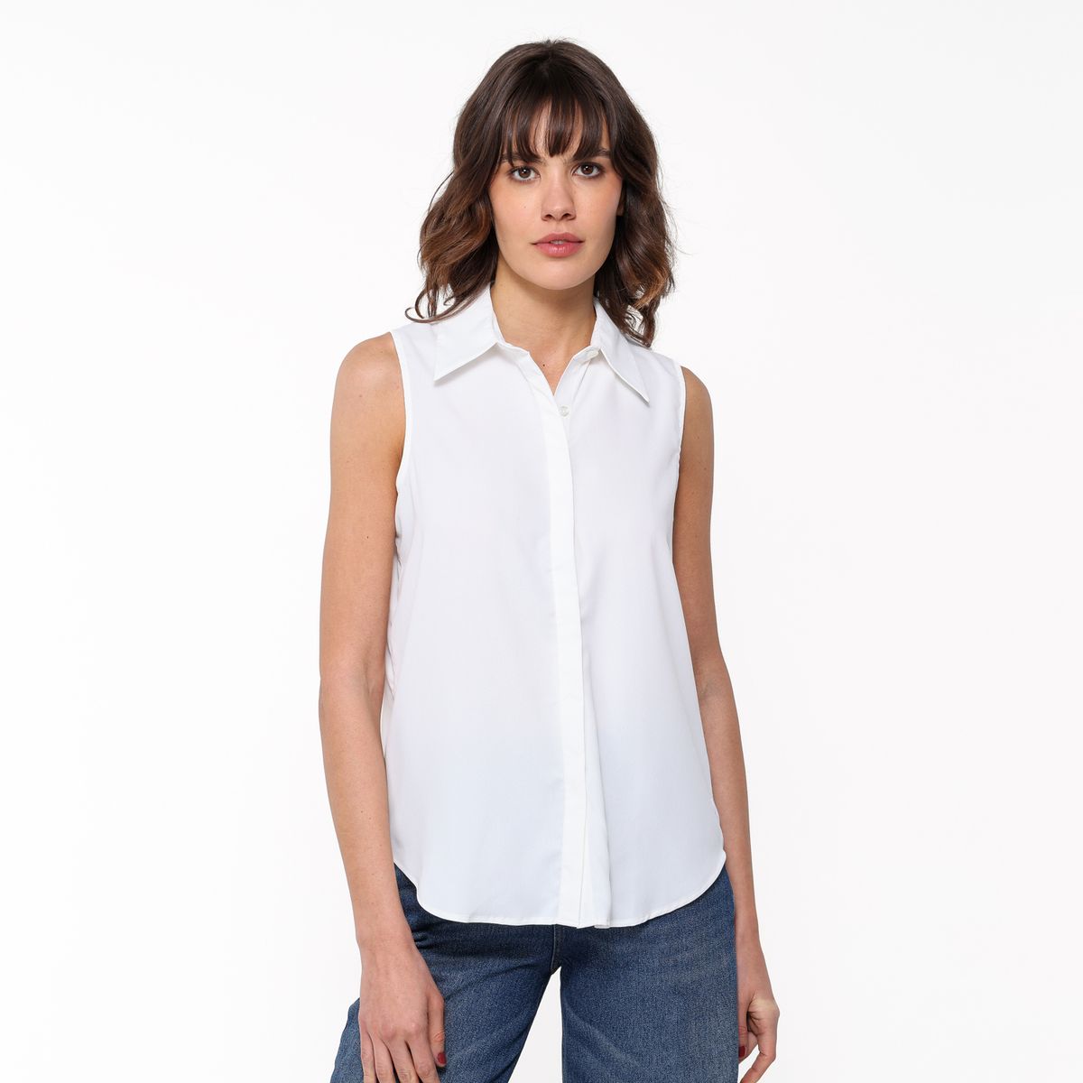BASEMENT - Blusa Mujer Sin mangas Basement