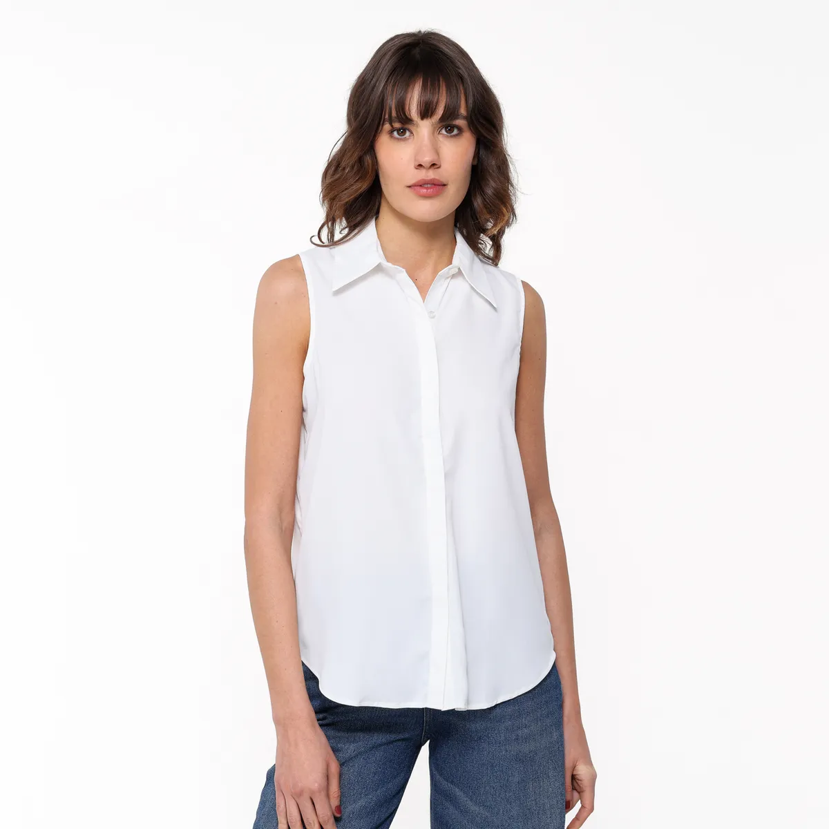 BASEMENT - Blusa Mujer Sin mangas Basement