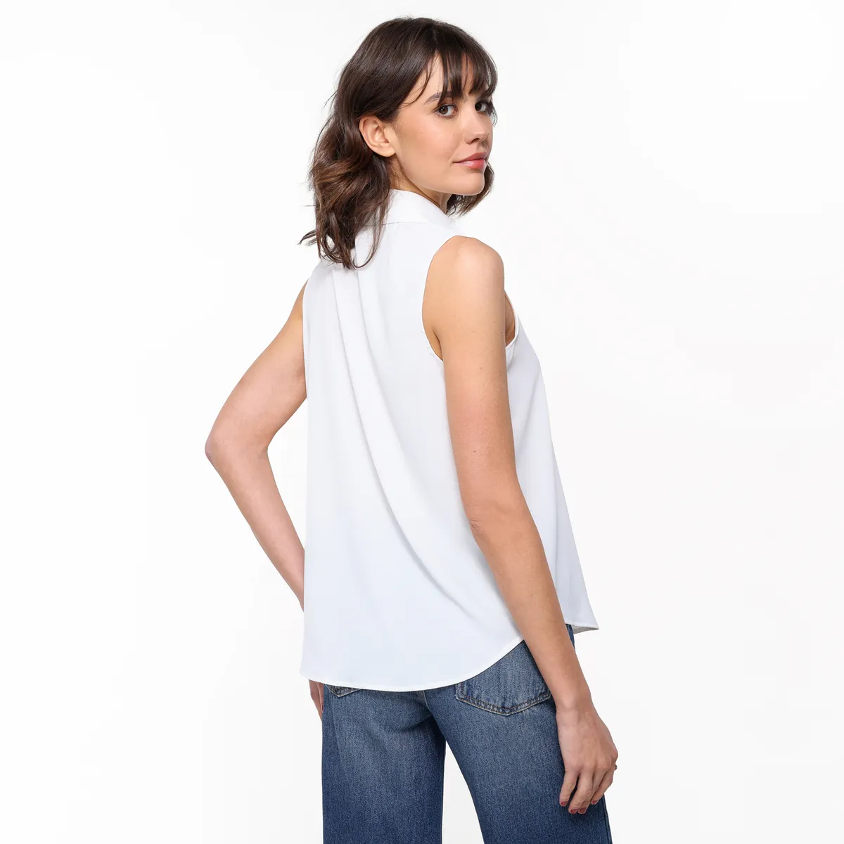BASEMENT - Blusa Mujer Sin mangas Basement