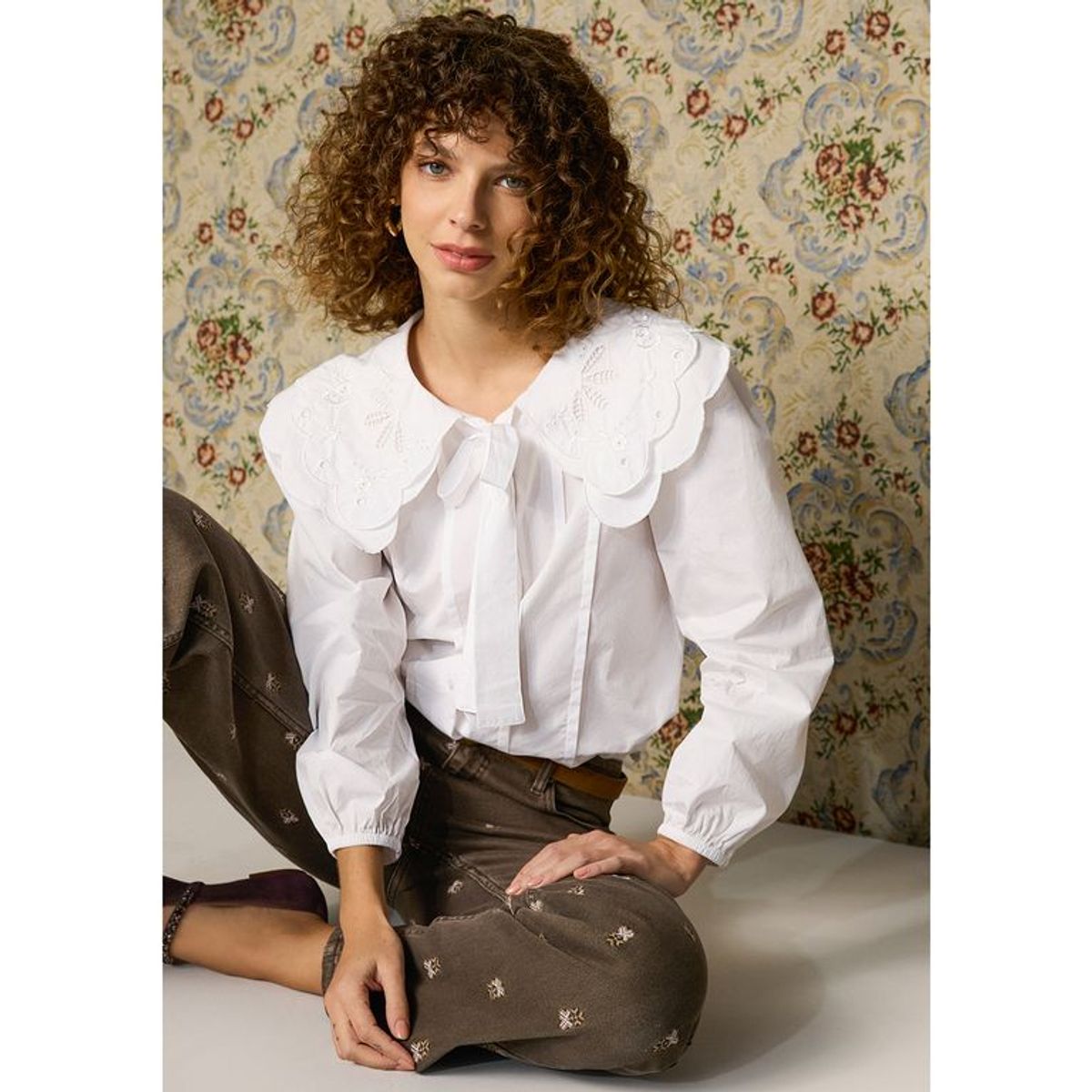 UNIVERSITY CLUB - Blusa Mujer Manga larga Algodón University Club