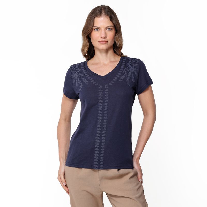 NEWPORT - Blusa Mujer Manga corta Newport
