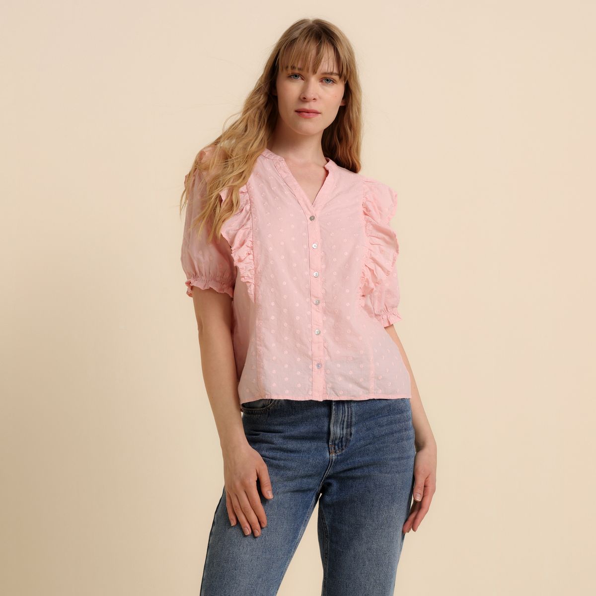 UNIVERSITY CLUB - Blusa Mujer Boleros Manga corta University Club 