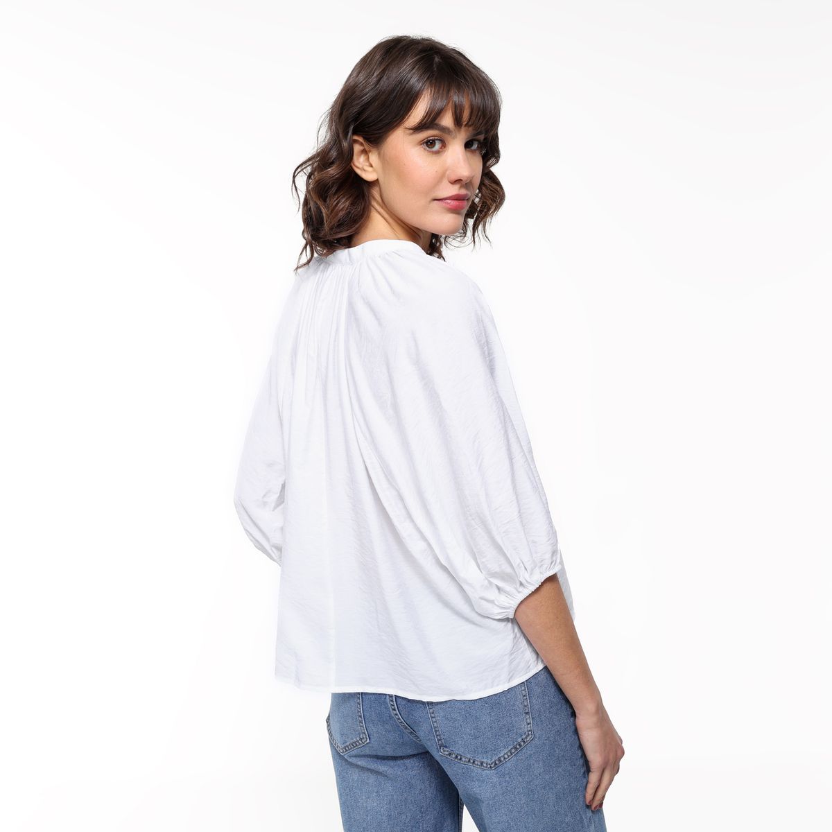 UNIVERSITY CLUB - Blusa Mujer con Estampado Manga 3/4  University Club