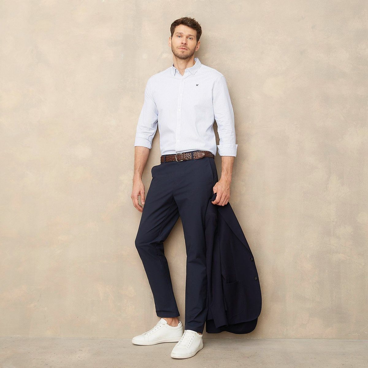 WOLF & HANK - Pantalón Chino Hombre Recto Wolf & Hank