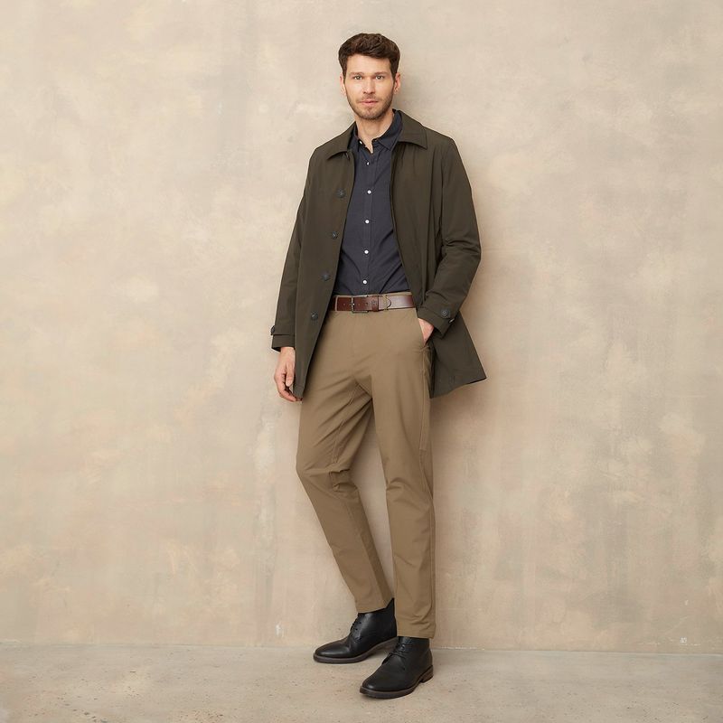 WOLF & HANK - Pantalón Chino Hombre Recto Wolf & Hank