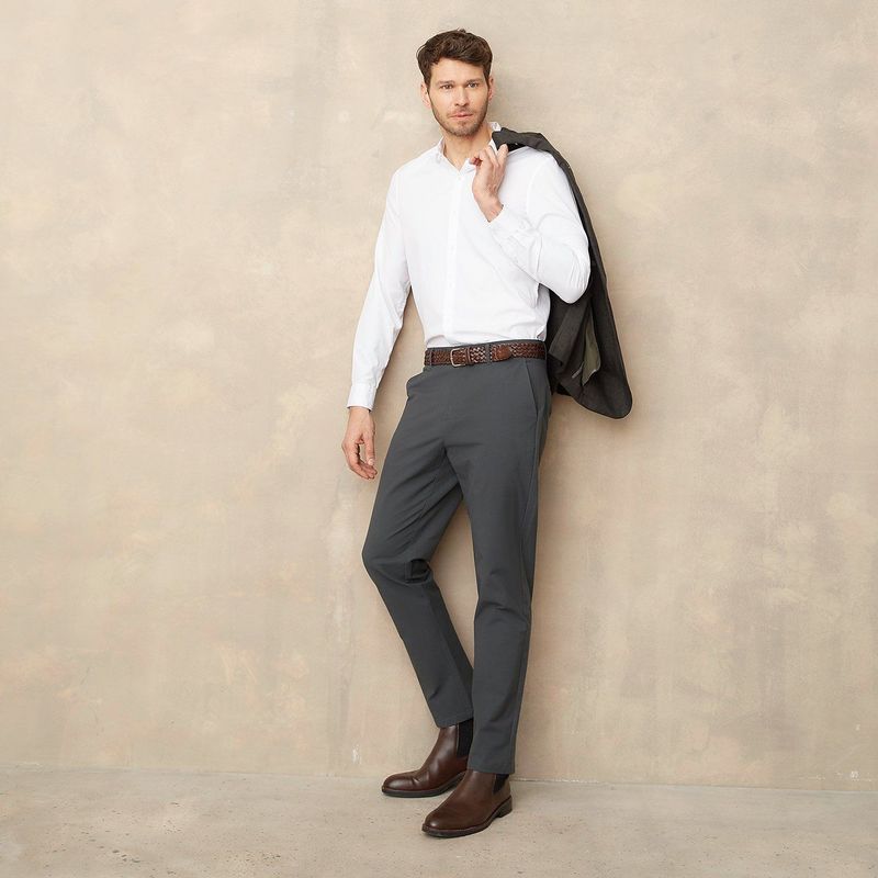 WOLF & HANK - Pantalón Chino Hombre Recto Wolf & Hank