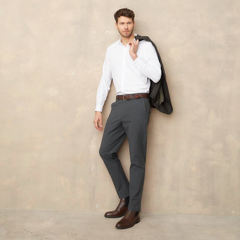 WOLF & HANK - Pantalón Chino Hombre Recto Wolf & Hank