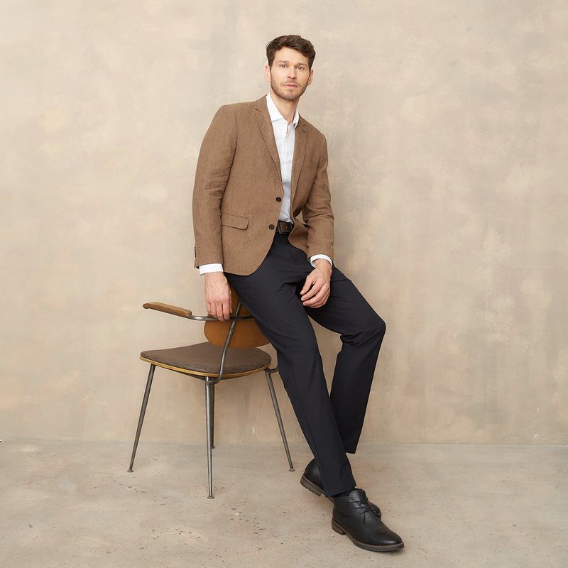 WOLF & HANK - Pantalón Chino Hombre Recto Wolf & Hank