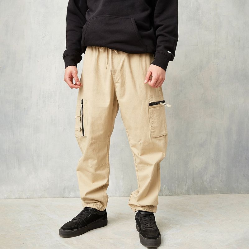 STARTER - Pantalón cargo Hombre Jogger de Algodón Starter