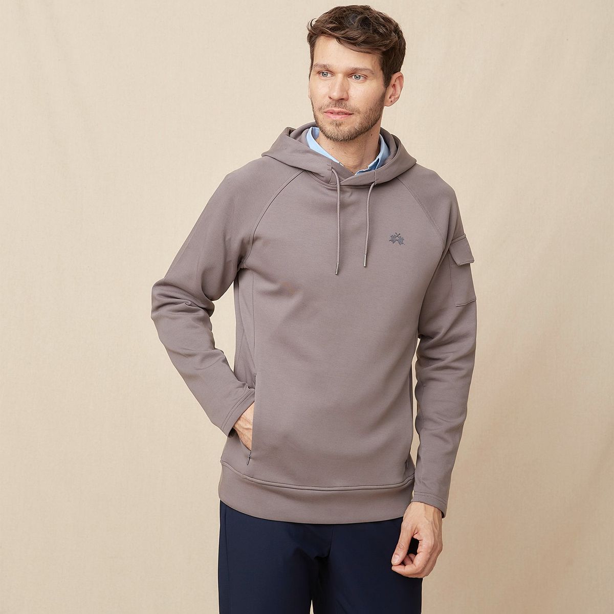 LA MARTINA - Hoodie Hombre de Algodón La Martina