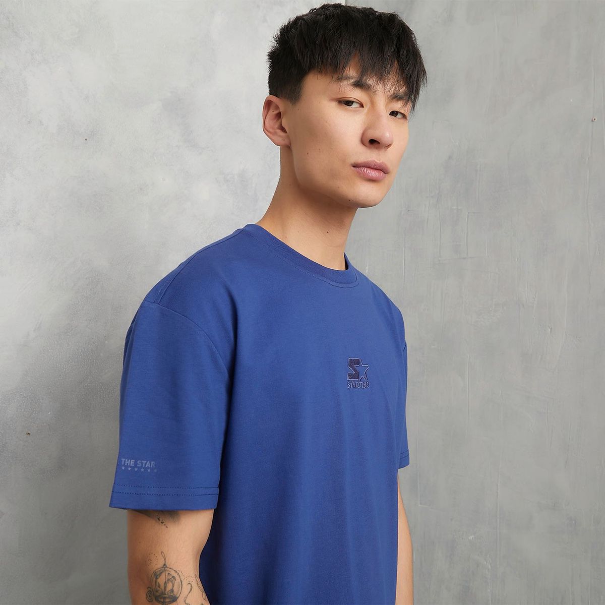 STARTER - Camiseta Hombre Manga corta de Algodón Starter