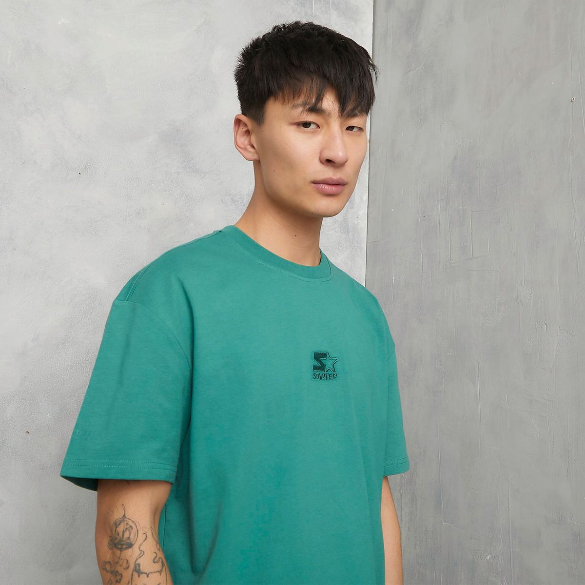 STARTER - Camiseta Hombre Manga corta de Algodón Starter