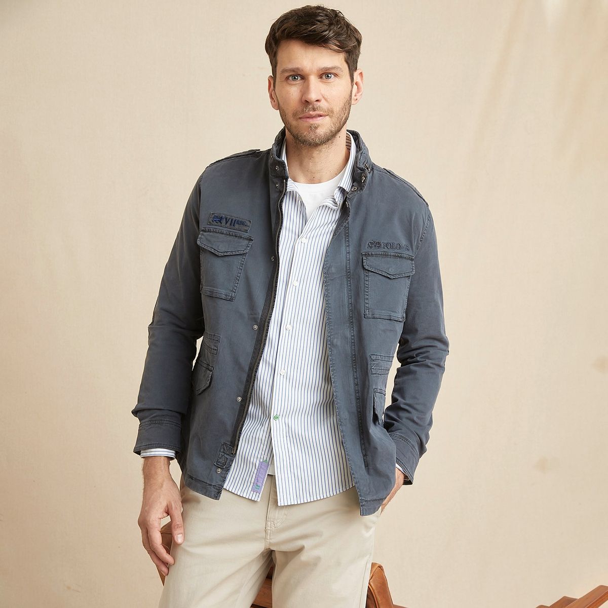 LA MARTINA - Chaqueta Hombre de Algodón LA MARTINA