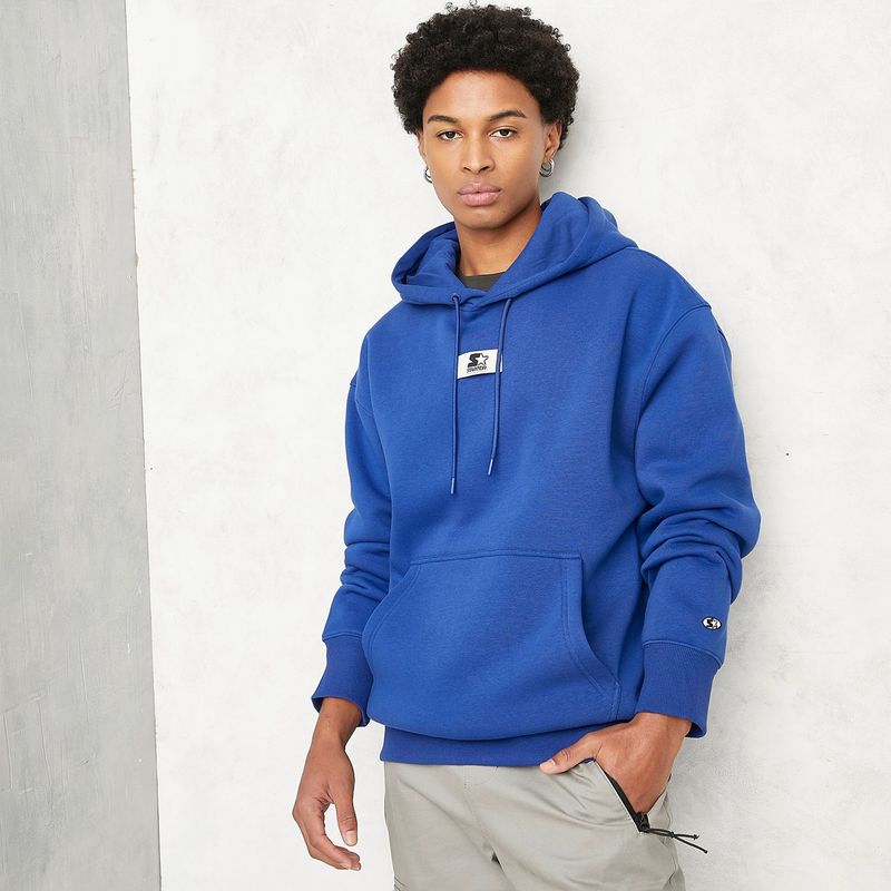 STARTER - Hoodie Hombre con Logo de Algodón Starter