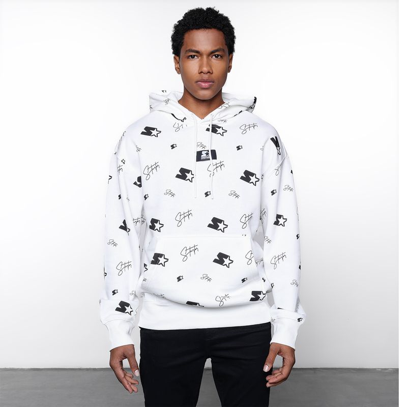 STARTER - Hoodie Hombre con Logo de Algodón Starter