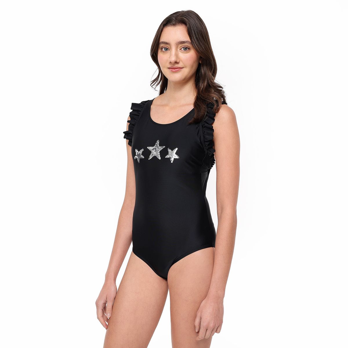 ELV - Vestido de baño Niña con Estampado Elv