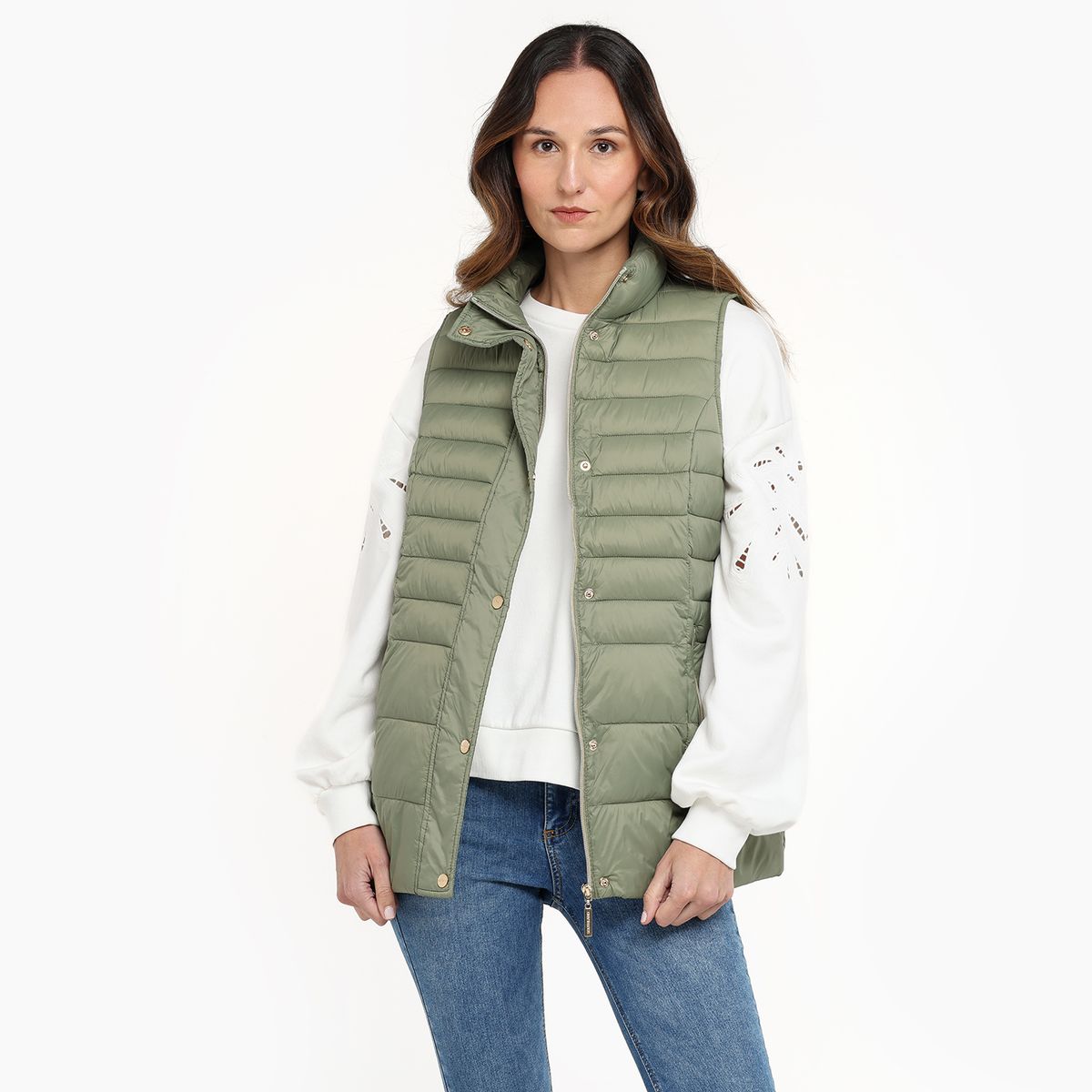 SOUTHLAND - Chaleco Mujer Acolchado Southland