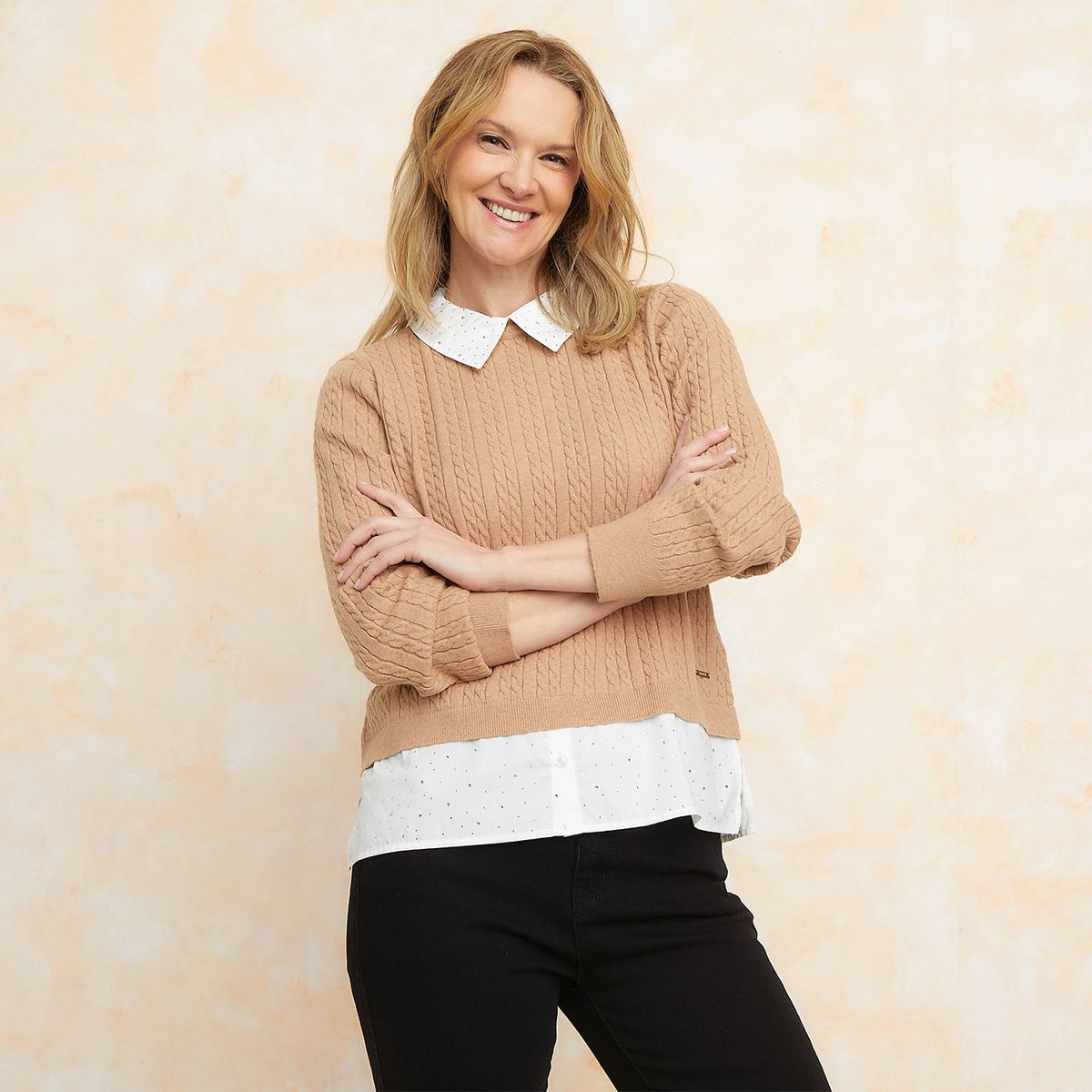 SOUTHLAND - Saco Mujer Tejido Regular fit SOUTHLAND