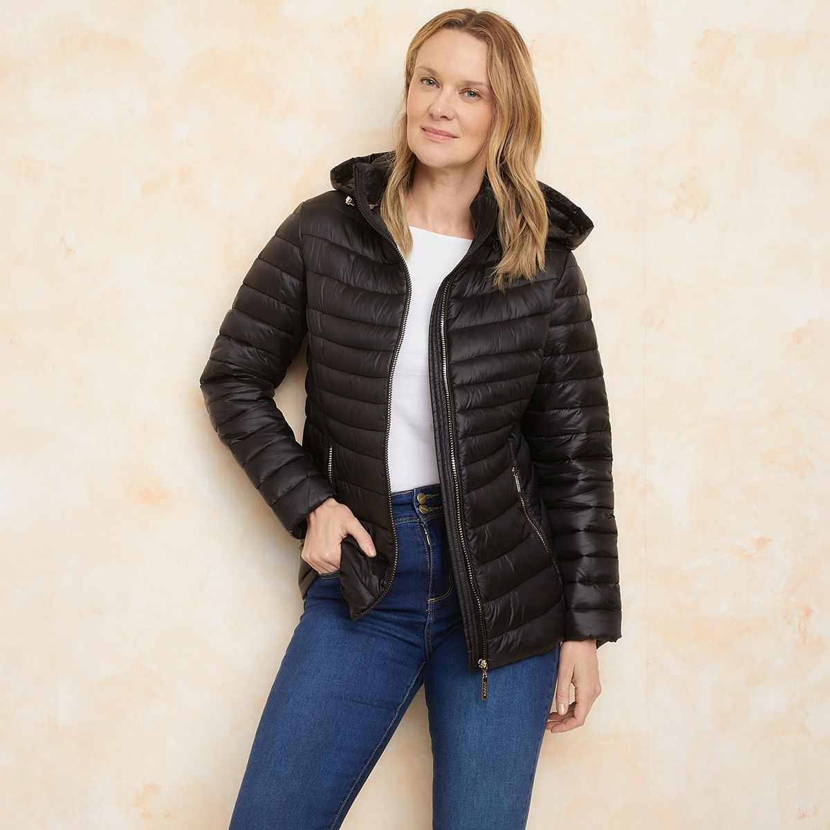 SOUTHLAND - Chaqueta acolchada Mujer Con capota Southland