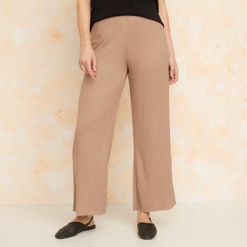 SOUTHLAND - Pantalón Culotte Mujer Tiro medio Southland