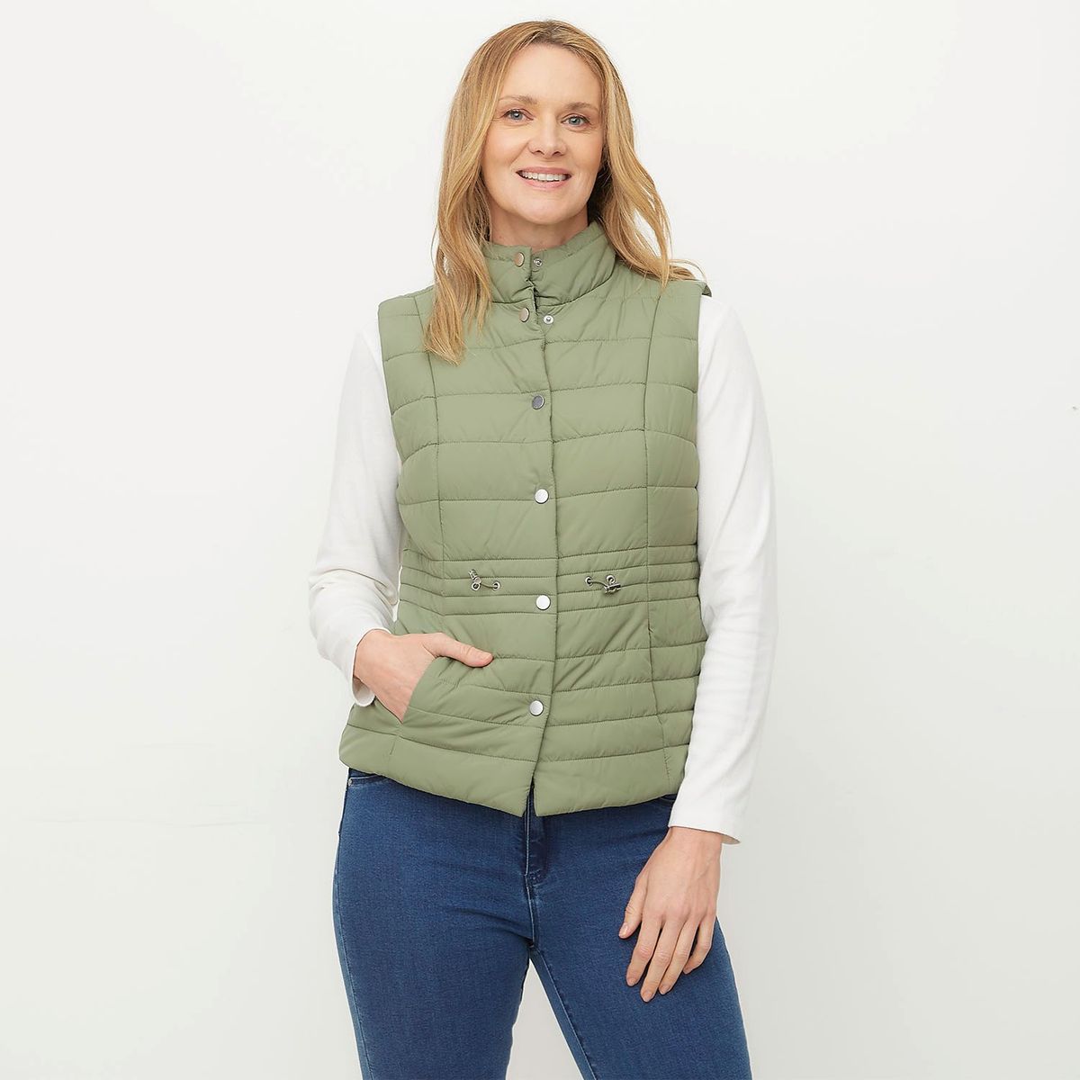 NEWPORT - Chaleco Mujer Acolchado Newport