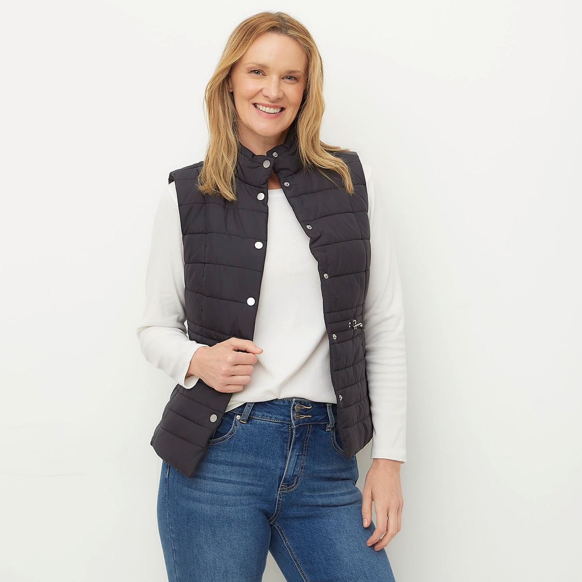 NEWPORT - Chaleco Mujer Acolchado Newport