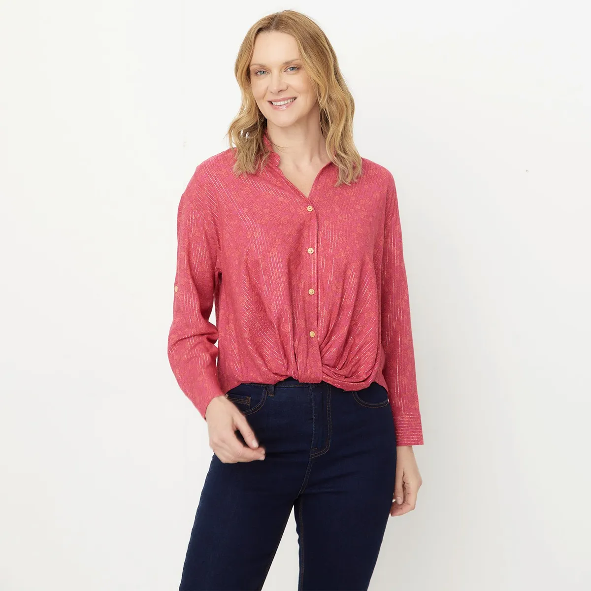 NEWPORT - Blusa Mujer Manga larga Newport