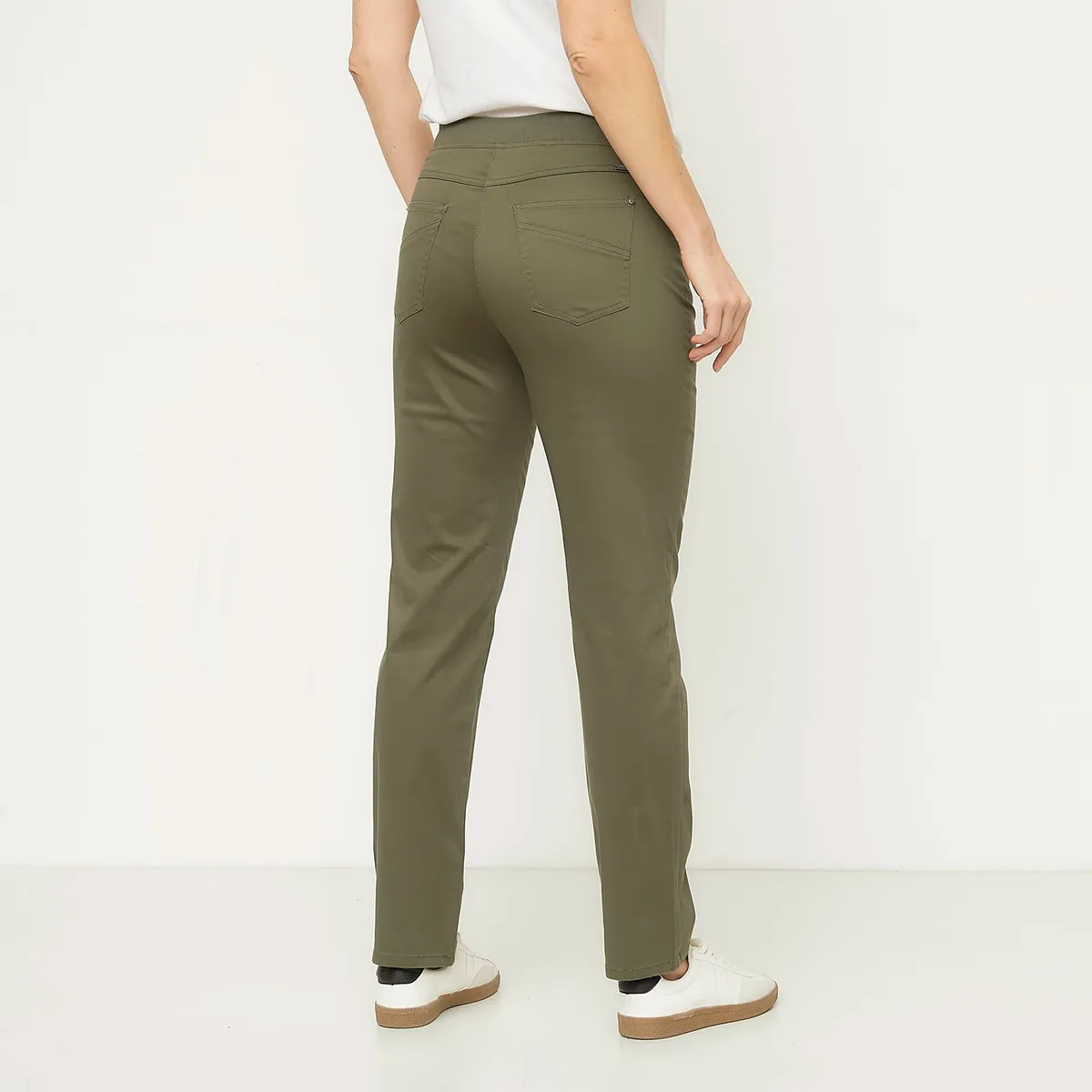 NEWPORT - Pantalón Recto Mujer Tiro medio Newport